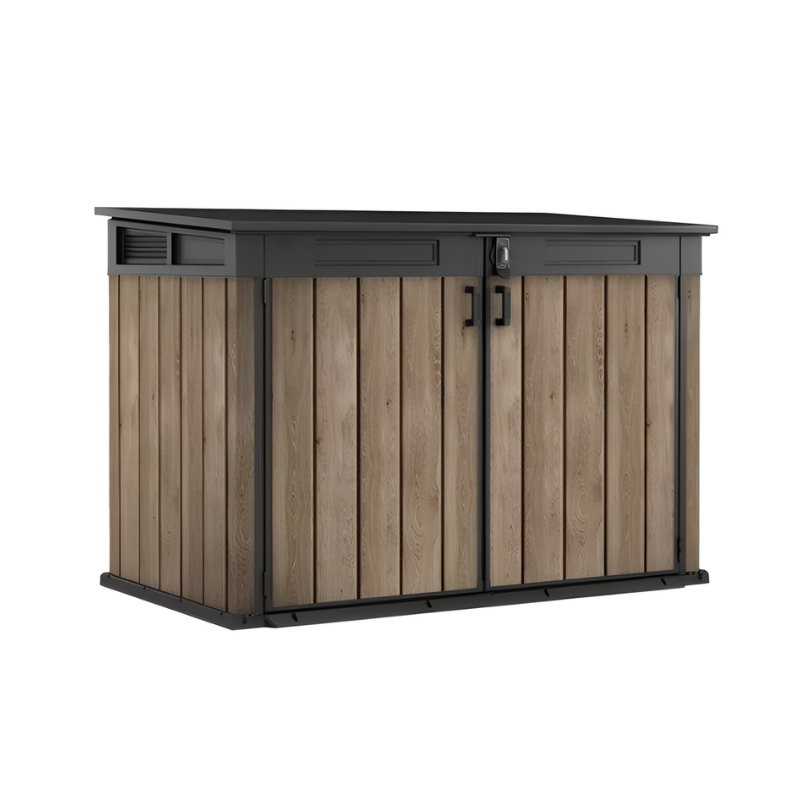 Keter Dārza šķūnis Deco Horizontal koka