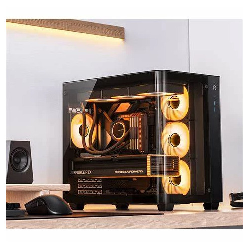 Jonsbo TK-3 - ATX-Gehäuse, Black |