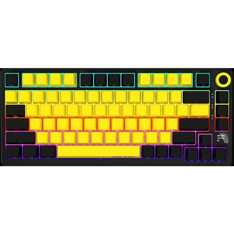 LORGAR KBP7075W Bezvadu 75% Mehāniskā Spēļu
