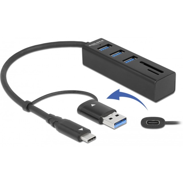 USB centrmezgls DeLOCK 3 porti USB