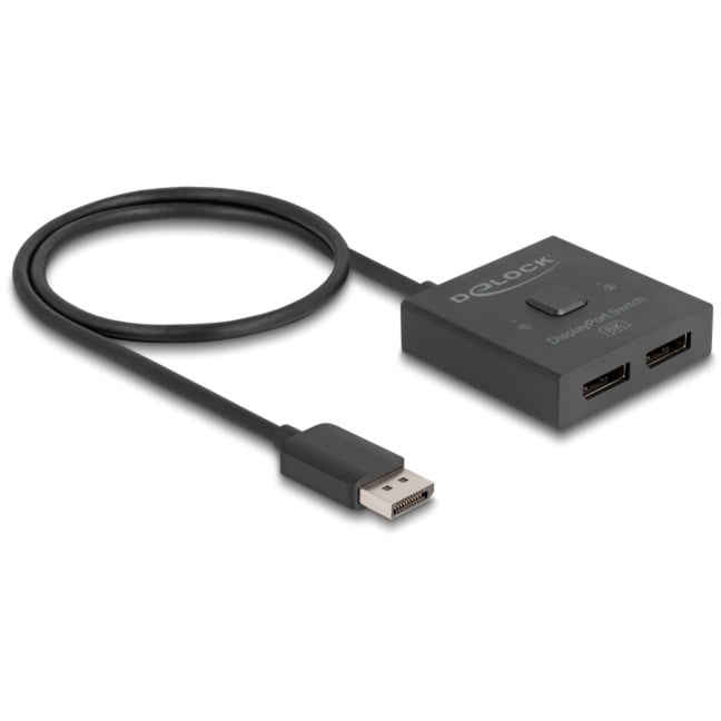 DeLOCK DisplayPort slēdzis 2 > 1