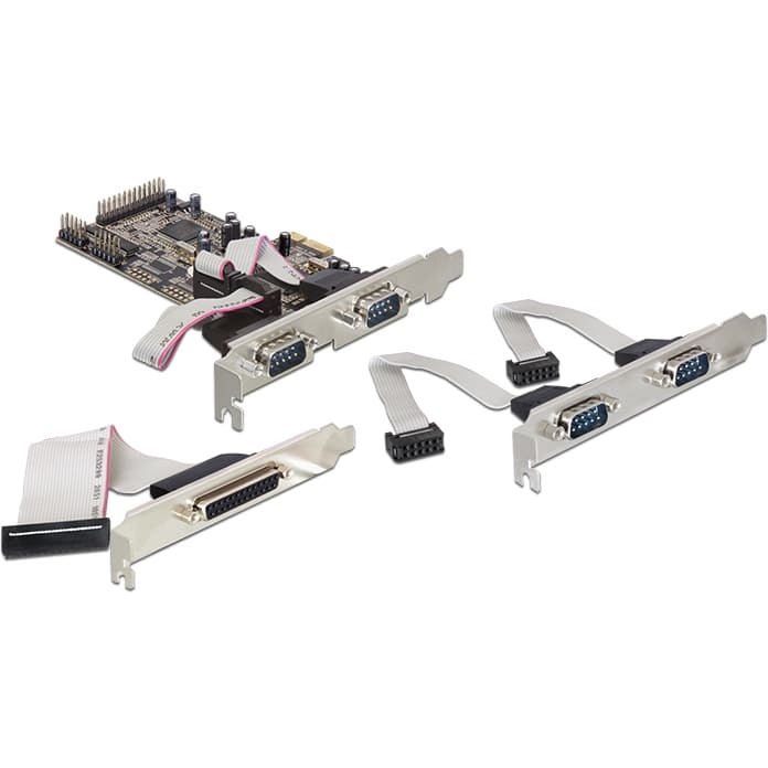 Kontrolieris Delock PCIe x1 - 4x