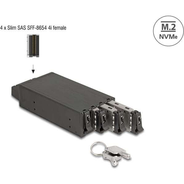 Delock Slim Bay aizvietojama rāmja 4