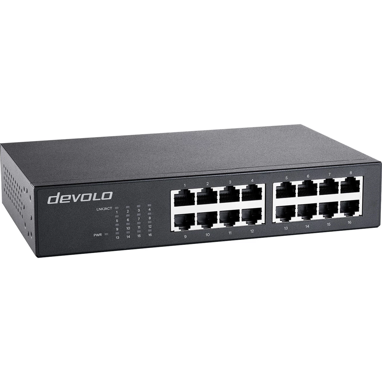 Devolo Gigabit Ethernet slēdzis 16 porti