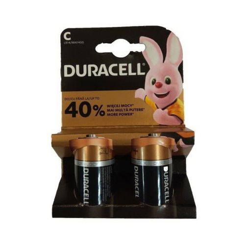 DURACELL Baterijas (LR14) C Alkaline Basic