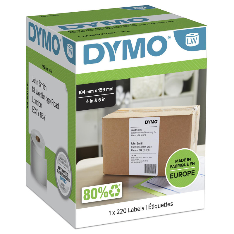 DYMO LW sūtījumu etiķetes tikai LW