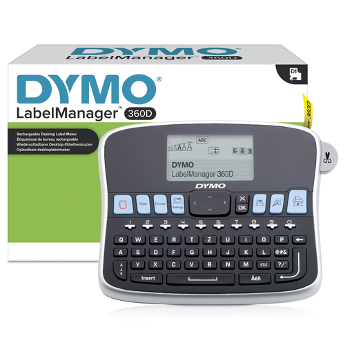 DYMO LabelManager 360D 6/9/12/19 mm D1