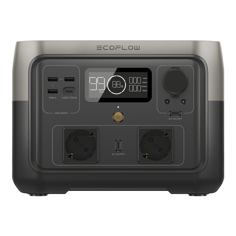EcoFlow River 2 Max Spēkstacija 512Wh