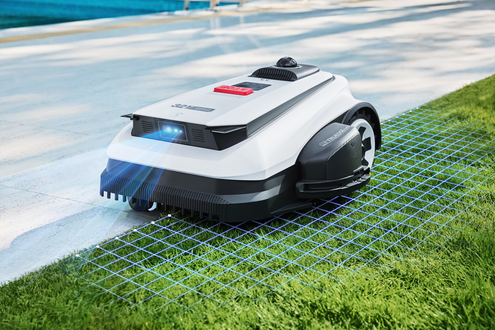 Dārza traktors Ecovacs Ecovacs zāles pļāvējs