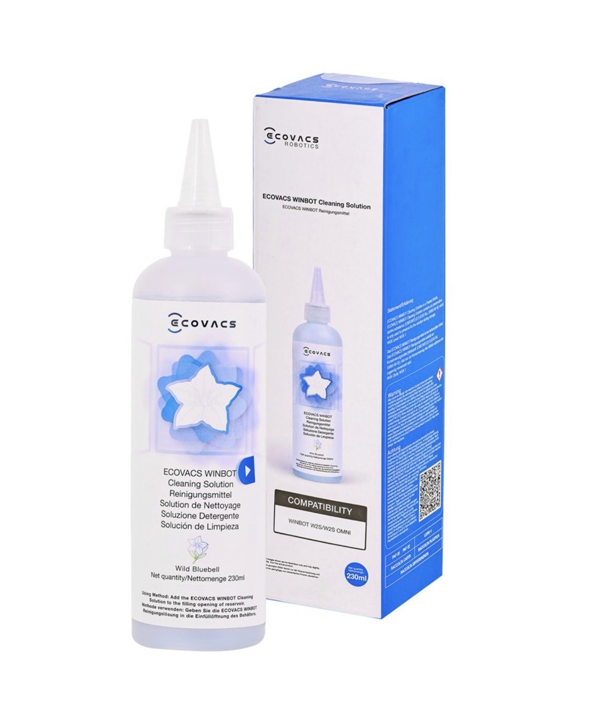 Ecovacs Tīrīšanas šķīdums Winbot 230ml |