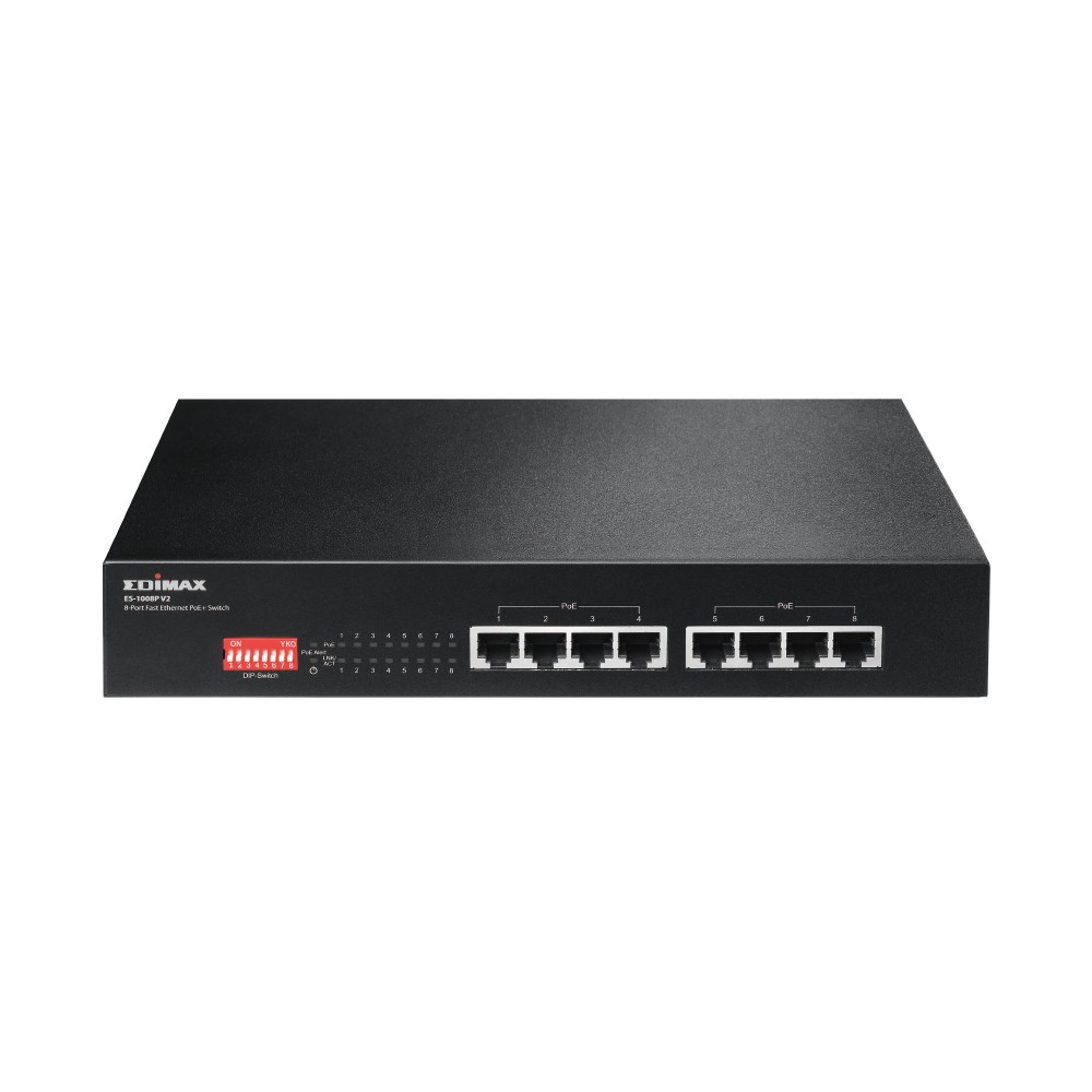 EDIMAX Slēdzis 8x FE ES-1008P V2