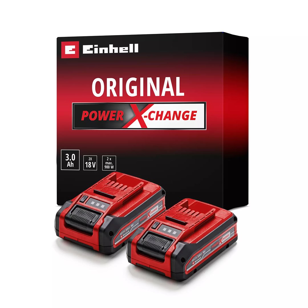 Einhell Akku Power-X-Change Plus TWIN-PACK 18Volt