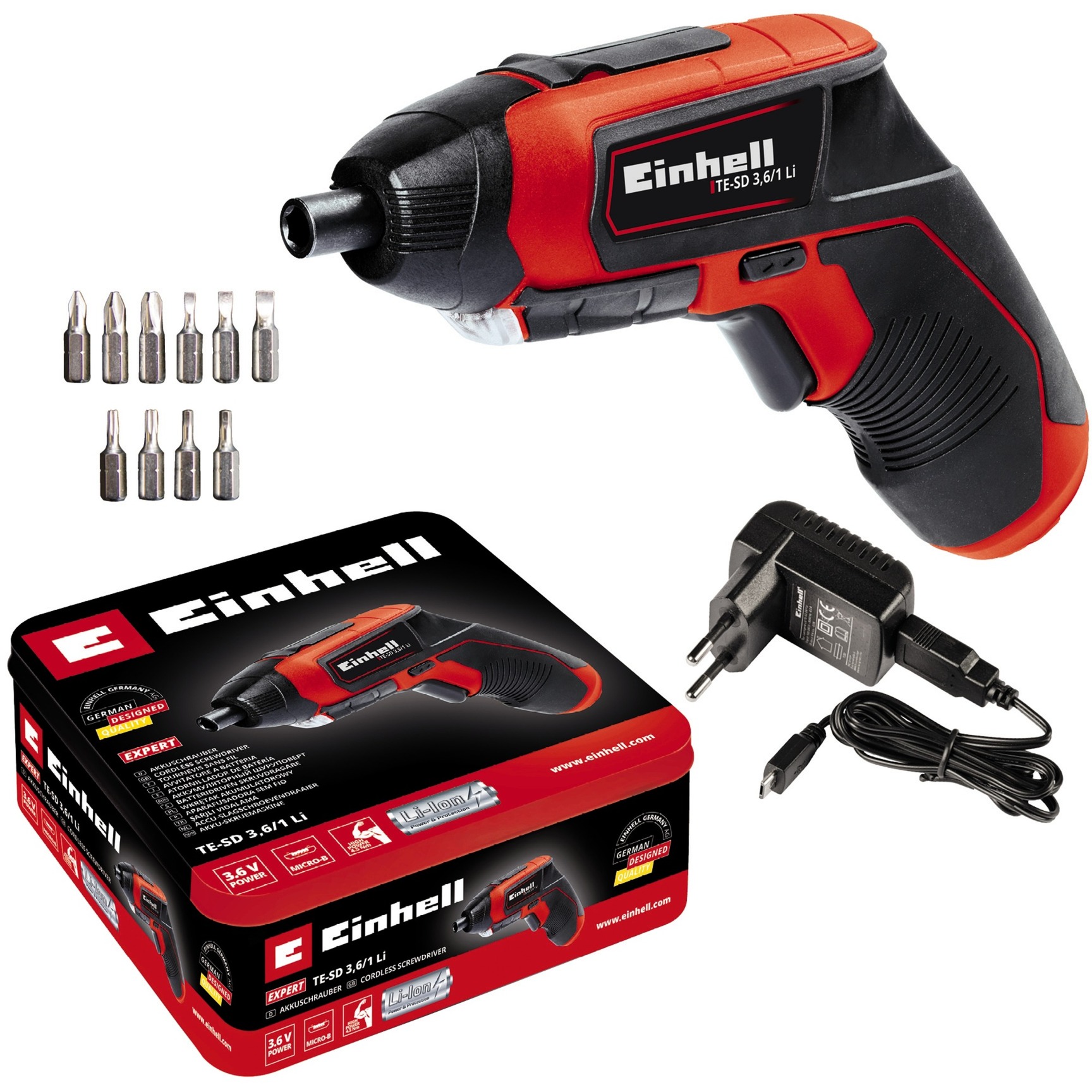 Einhell Akkuschrauber TE-SD 3,6/1 Li