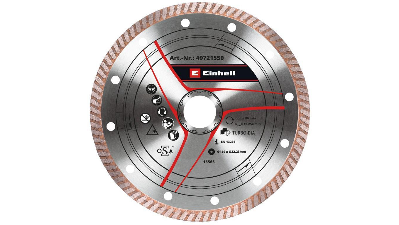 Einhell dimanta šķērsgriezuma disks plāns, Ø