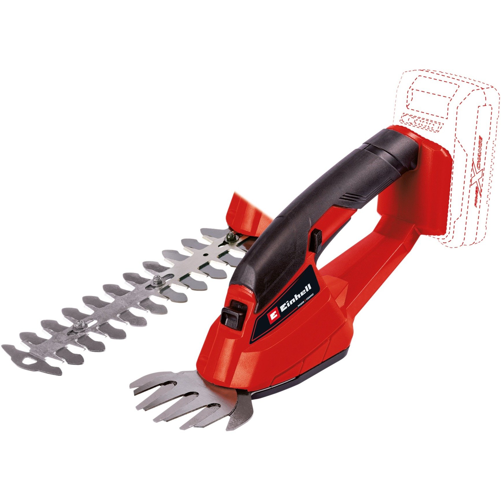 Einhell Power X-Change Akku-Grasschere/ -Strauchschere GC-CG