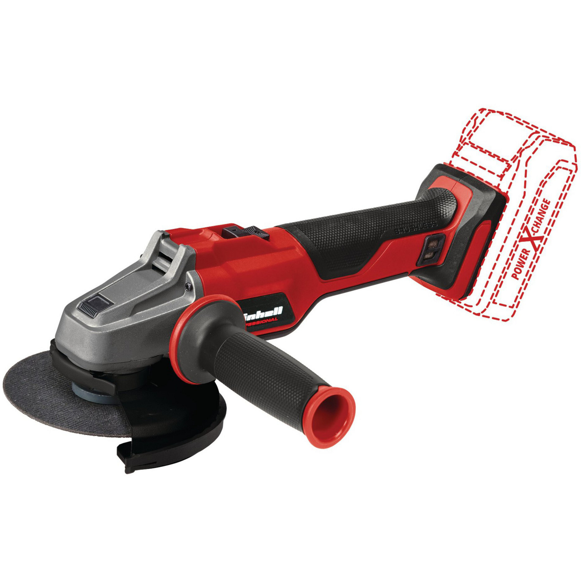 Einhell Professional Akku-Winkelschleifer AXXIO 18/115 Q