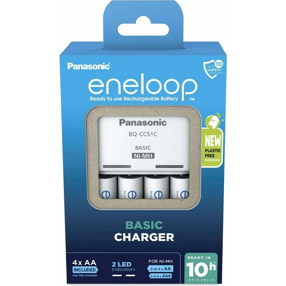 Panasonic Basic + 4x AA Eneloop