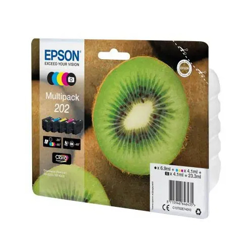 Tintes kasetne Epson C13T02E74010 (Black, Cyan