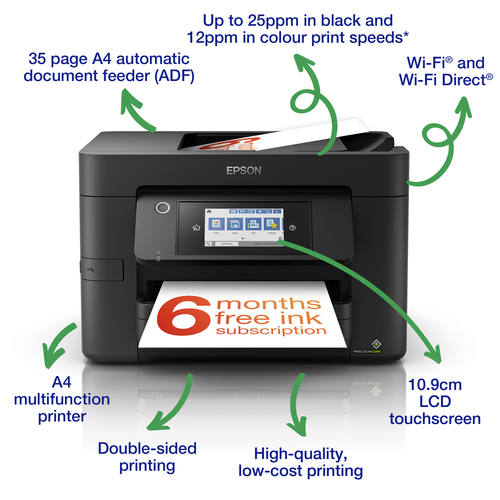 EPSON WorkForce Pro WF-4820DWF 4-in-1 Tintes