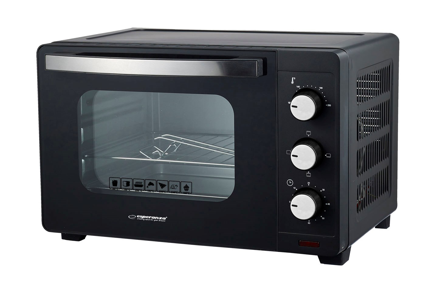 Esperanza EKO008N Mini cepeškrāsns 20L 1280W
