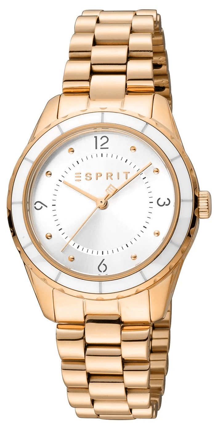 Esprit pulkstenis sievietēm modelis ES1L348M Yellow