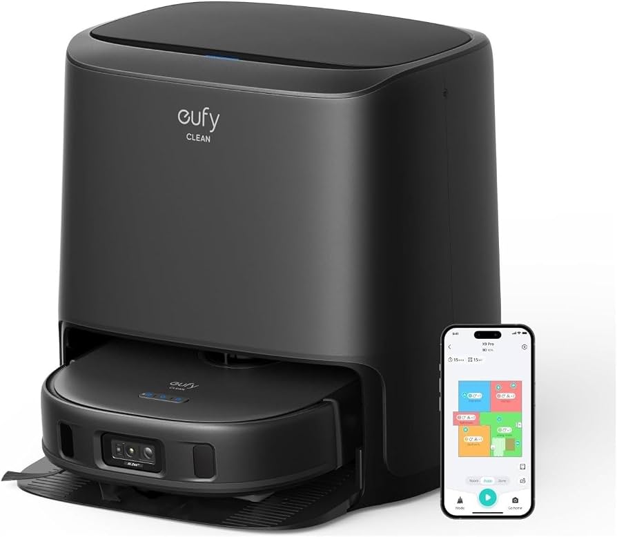 Robotu putekļsūcējs eufy Clean X9 Pro