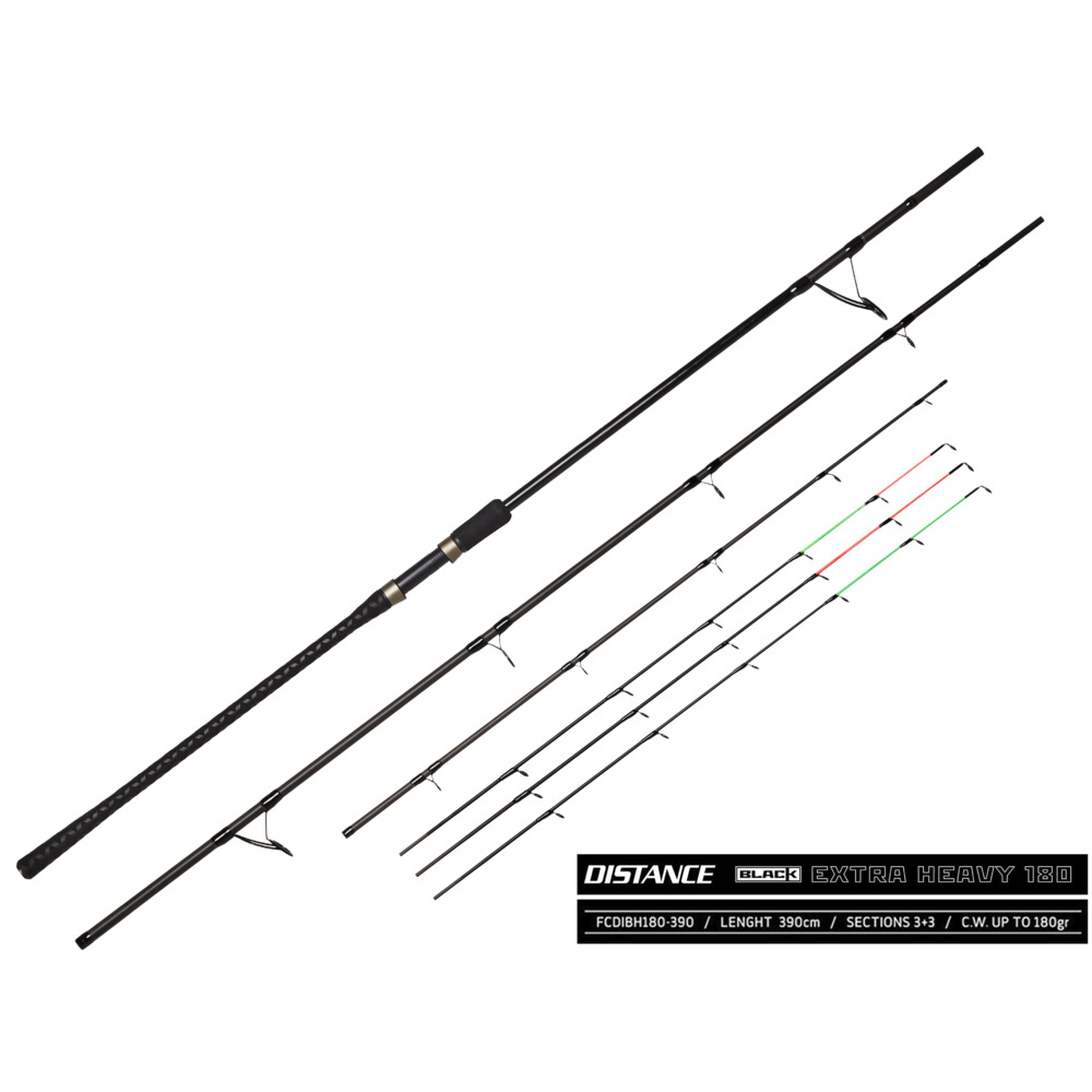 Fīdermakšķere Feeder Concept DISTANCE BLACK EXTRA