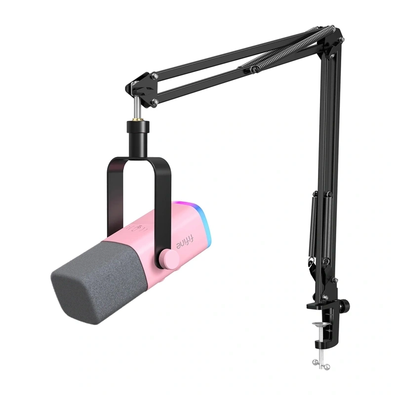 Spēļu mikrofons Fifine AM8T (pink) |