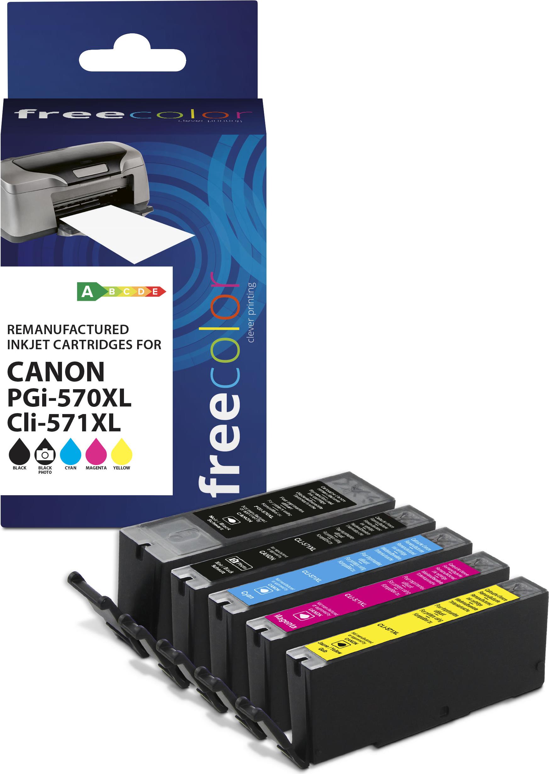 Freecolor kasetne Canon PGI-570XL black +