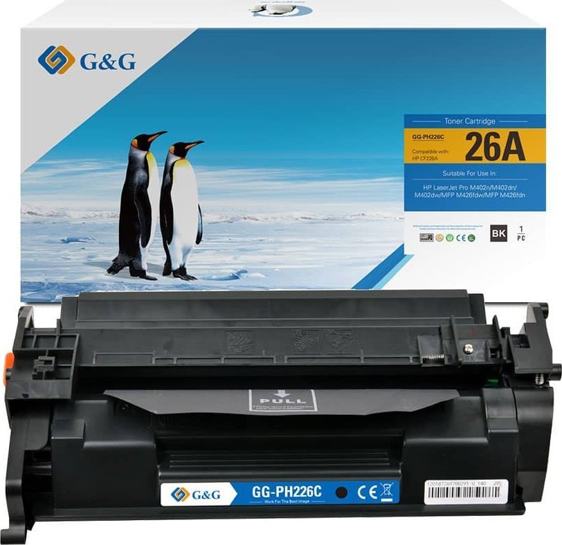 G&G toneris saderīgs ar HP 26A/