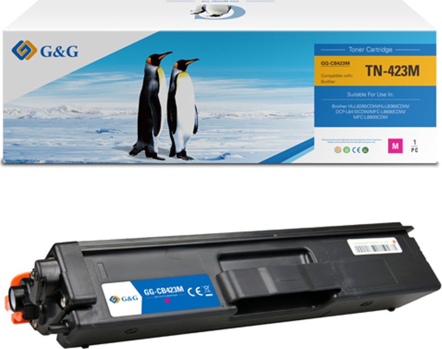 G&G XL toneris saderīgs ar Brother