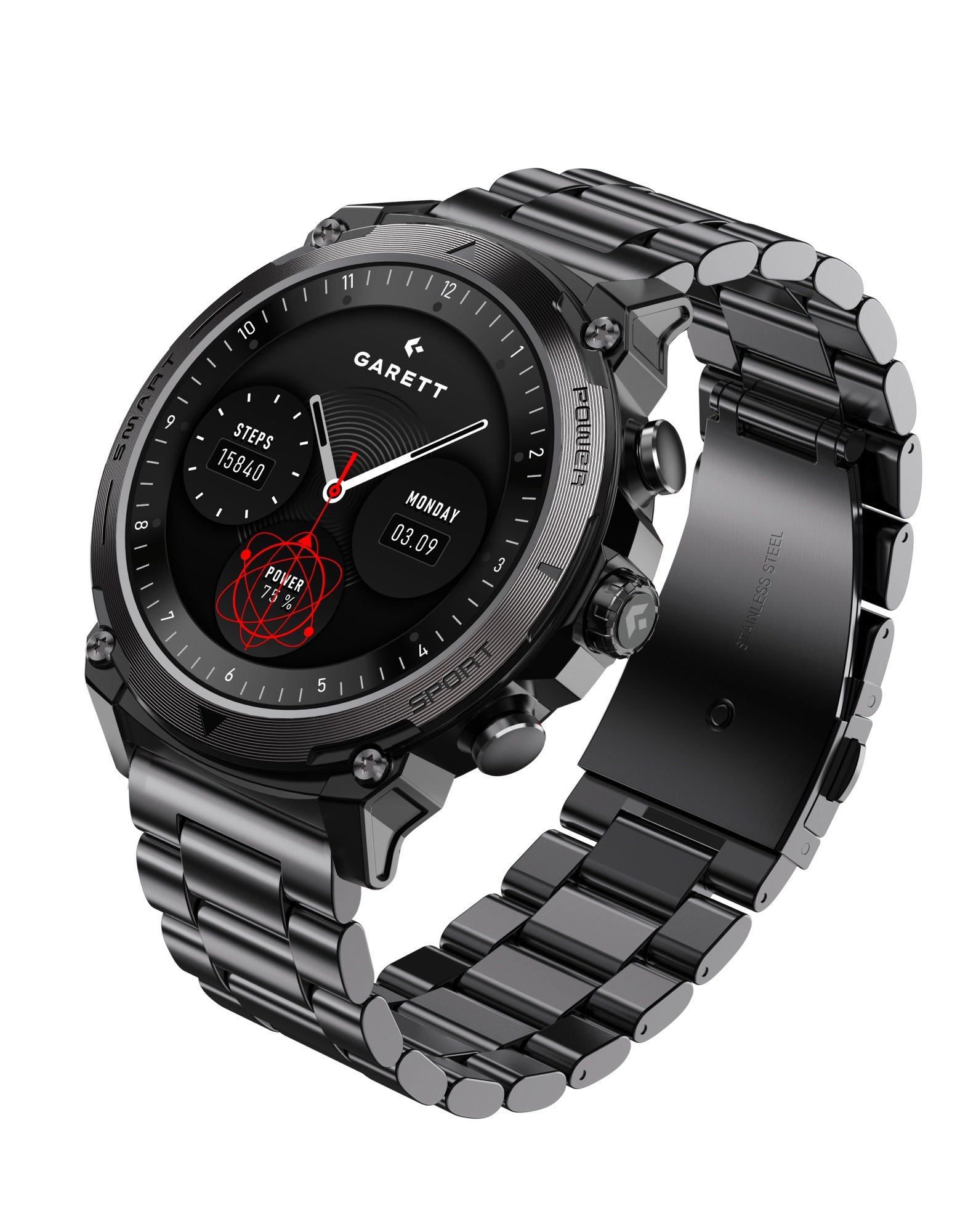 Viedpulkstenis Garett Atom Black | 5904238486856
