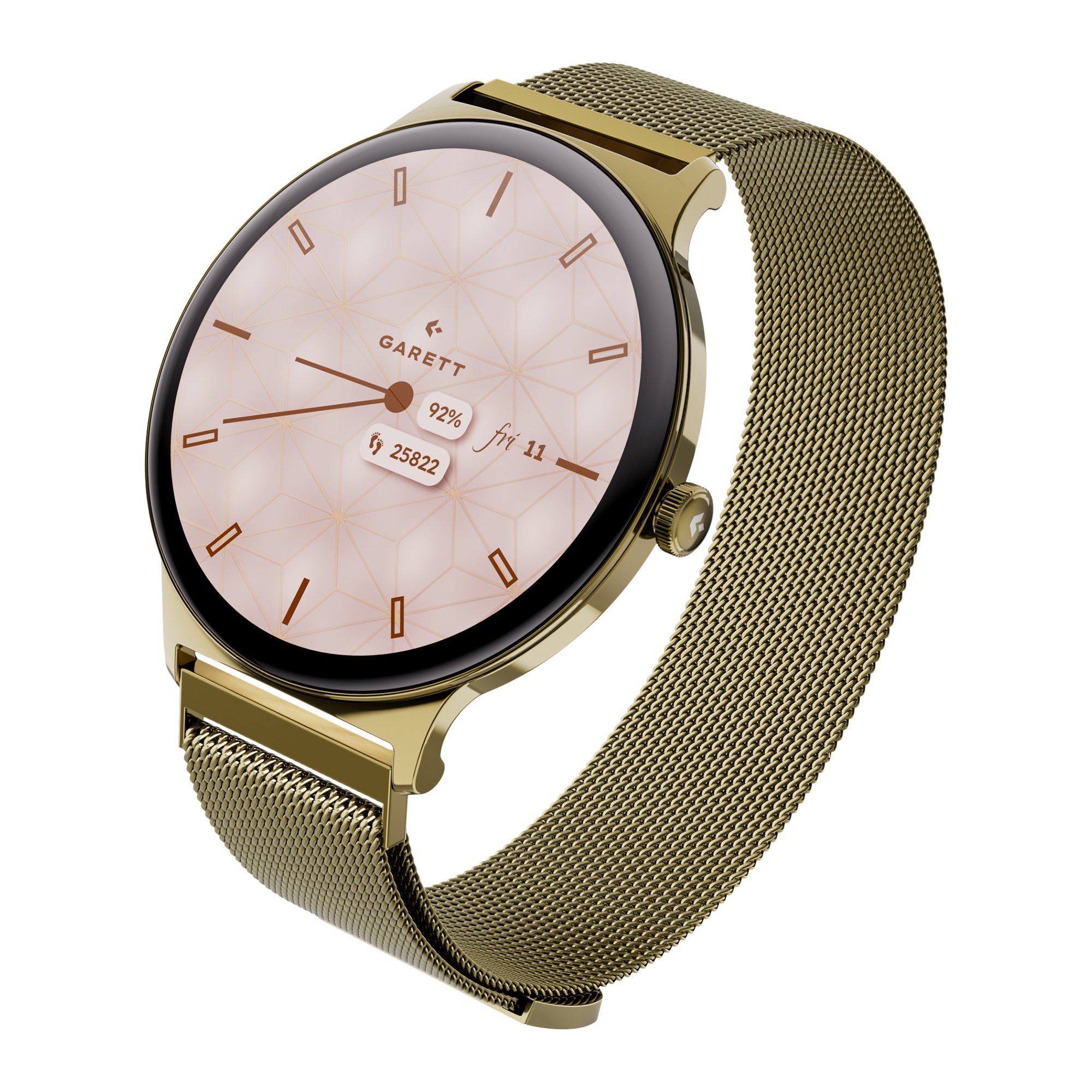 Viedpulkstenis Garett Verona 2 Gold Mesh