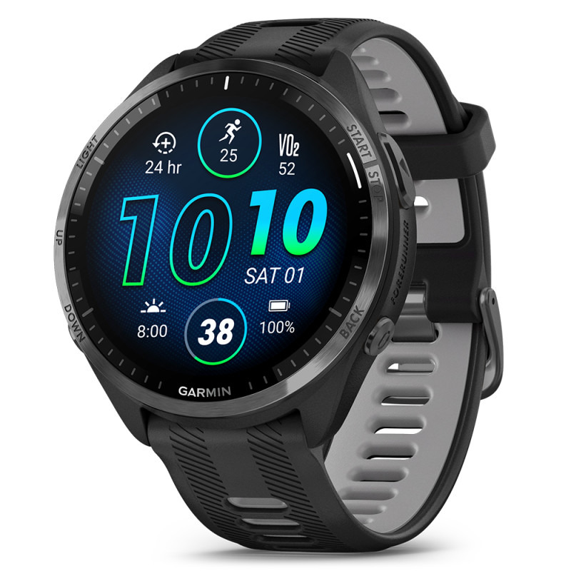 Sporta pulkstenis Garmin Forerunner 965 Black