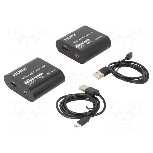 Gembird HDMI pagarinātājs, darbības rādiuss līdz