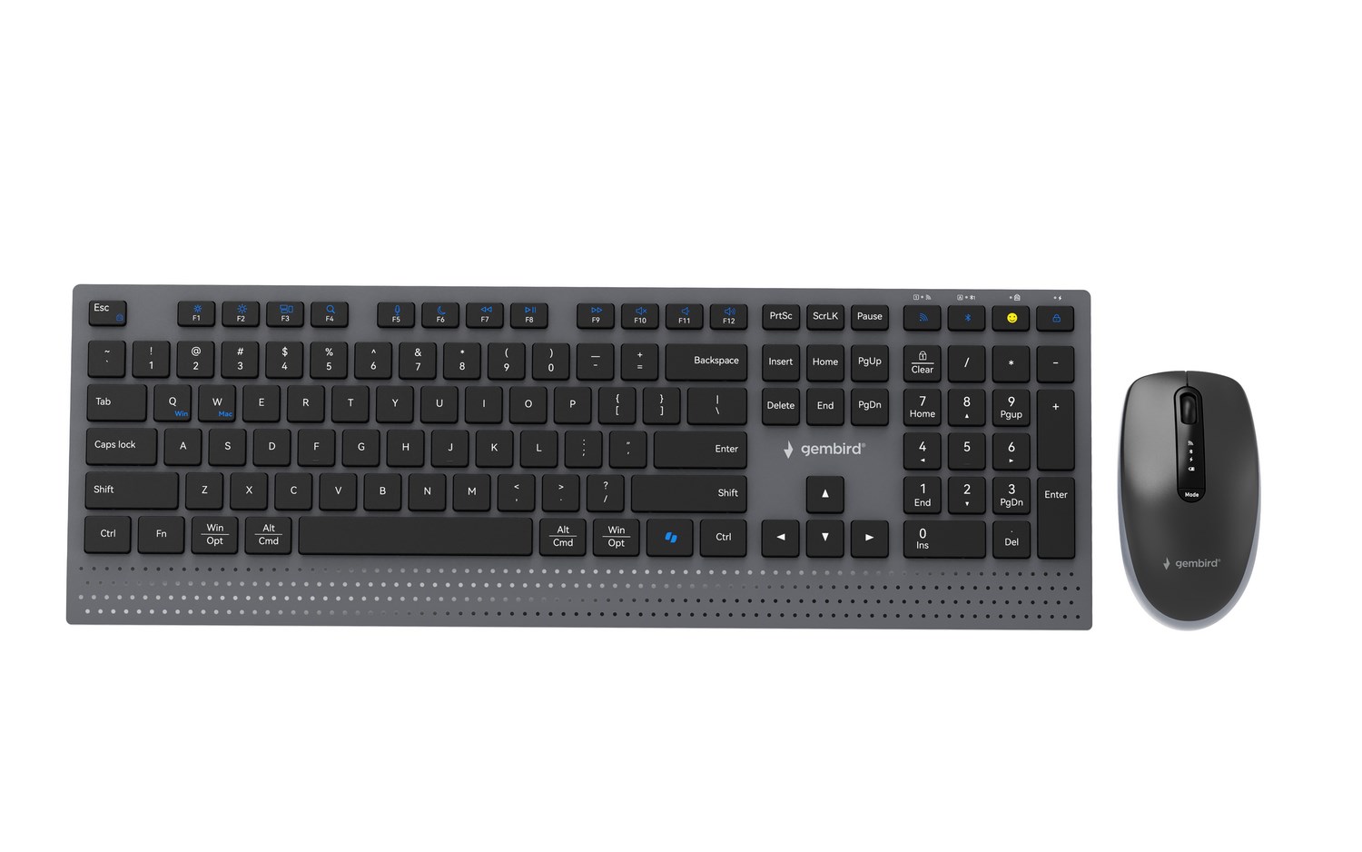 Gembird KBS-WPS-02 Divu režīmu plāns bezvadu