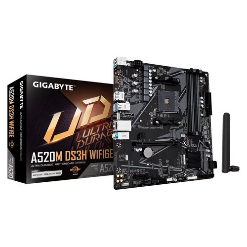 Mātesplate Gigabyte Gigabyte A520M DS3H WiFi6E