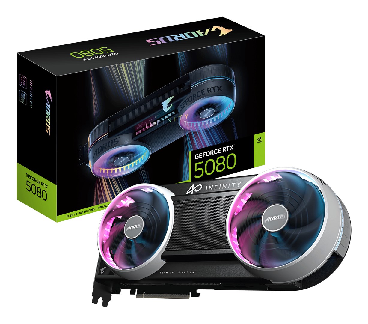 GIGABYTE AORUS RTX™ 5080 INFINITY 16G