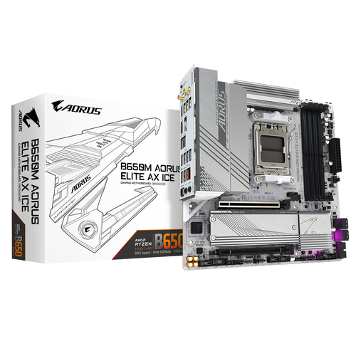 Pagrindinė plokštė GIGABYTE B650M A ELITE