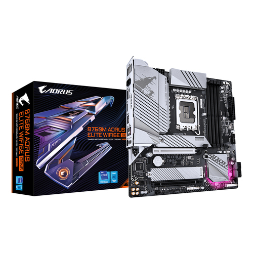 GIGABYTE mātesplate B760M AORUS ELITE WIFI6E
