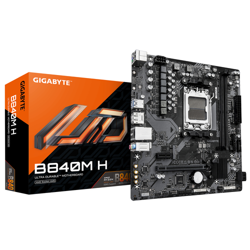 GIGABYTE B840M H mātesplate AMD B840