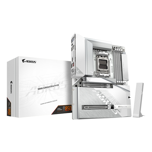 Mātesplate Gigabyte B850 AORUS STEALTH ICE