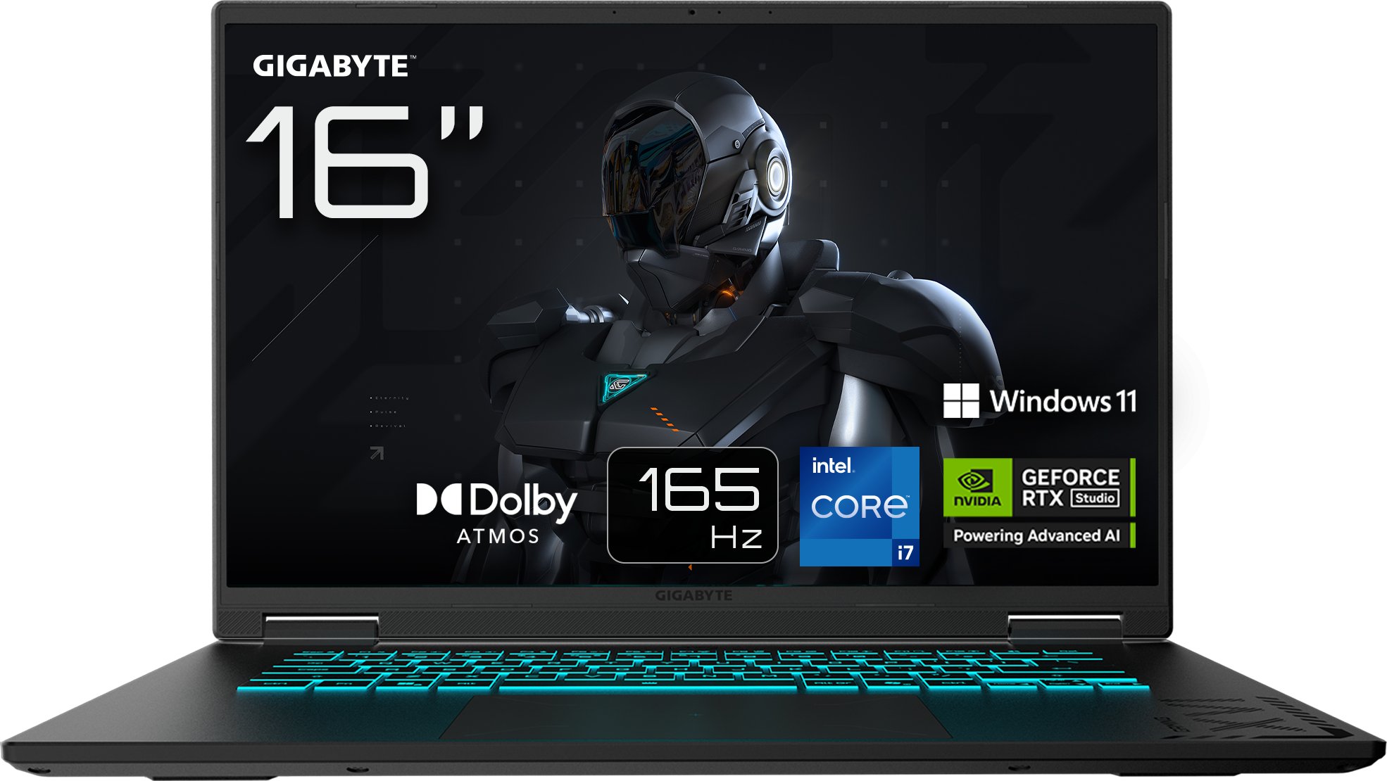 GIGABYTE Gaming A16 CTHI3DE894SH, Black Steel