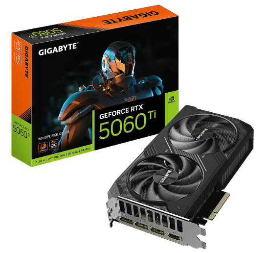 Gigabyte GeForce RTX 5060 Ti Windforce