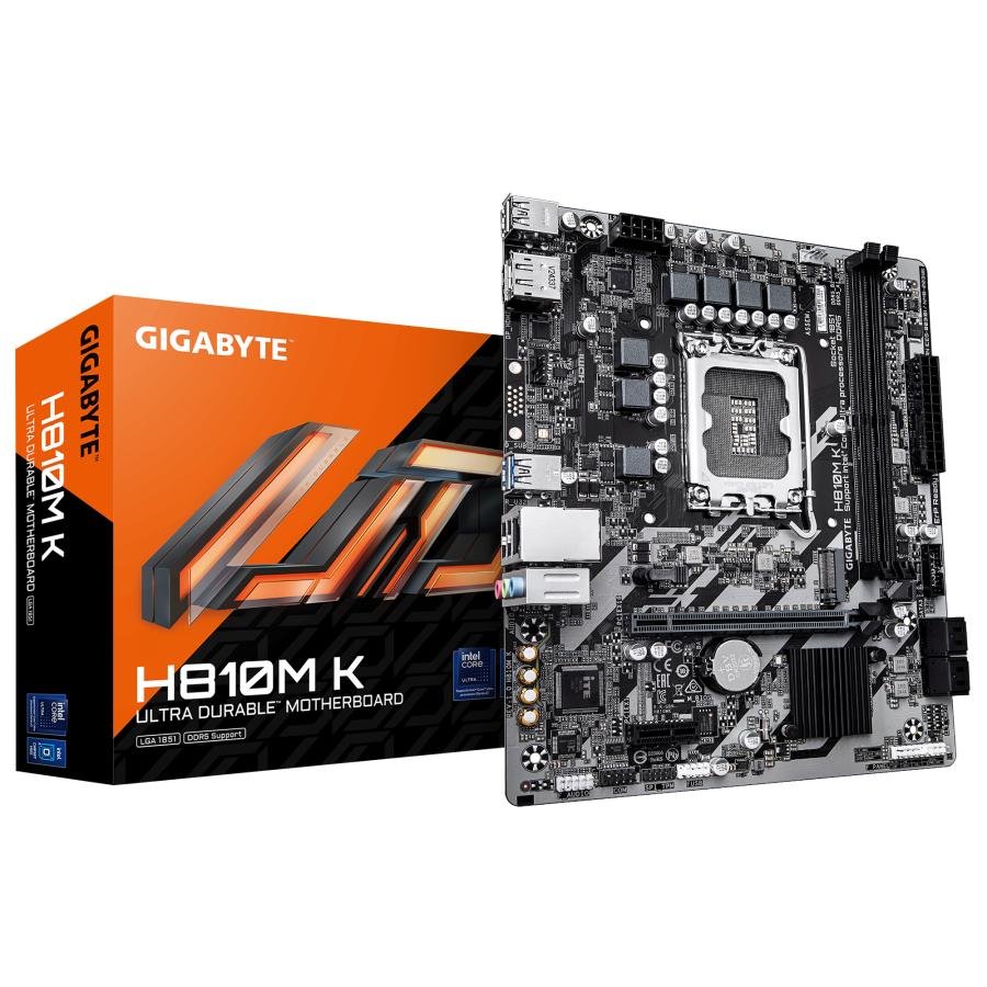 Gigabyte H810M Pamatplate Intel Core Ultra