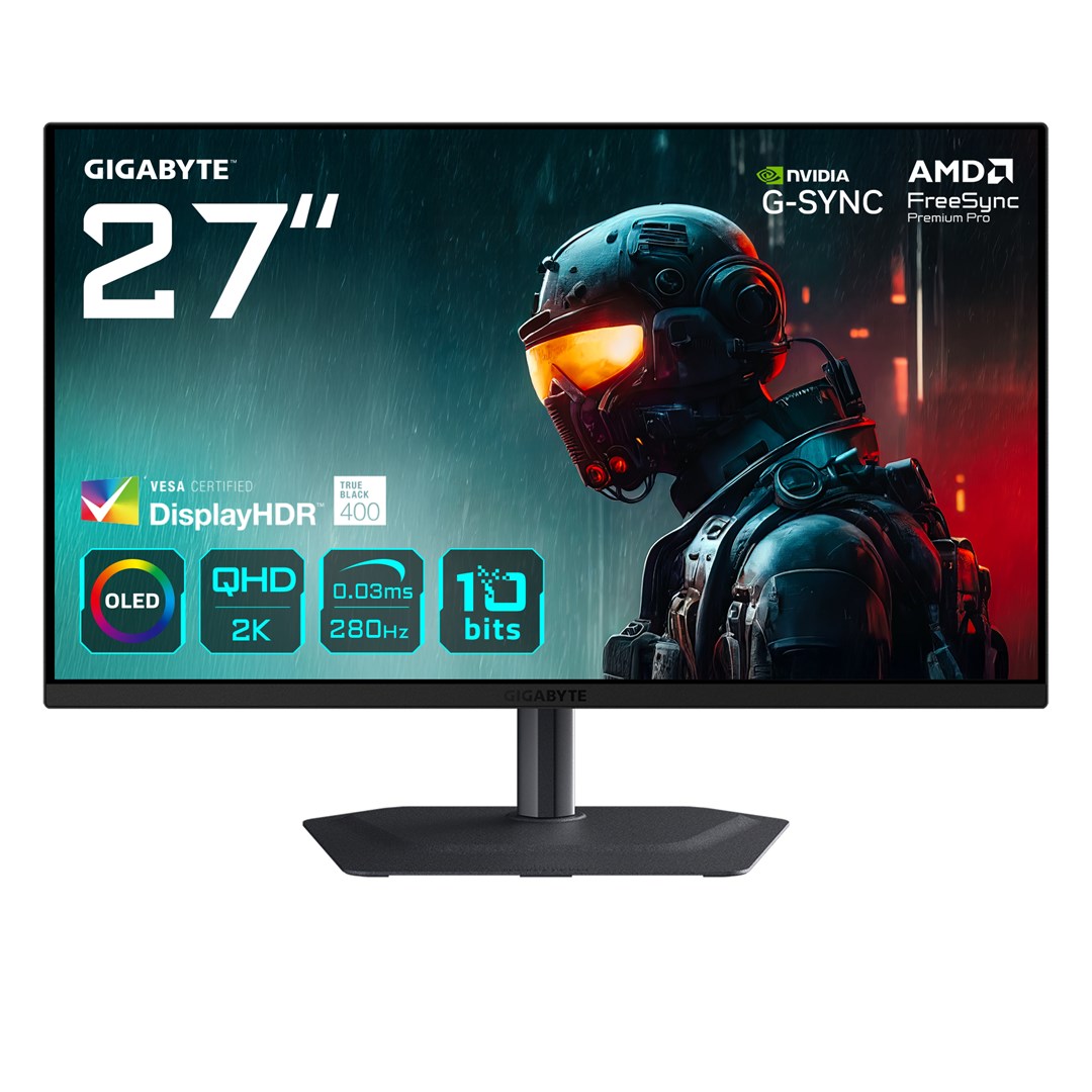 GIGABYTE MO27Q2A 27 Zoll WQHD QD-OLED