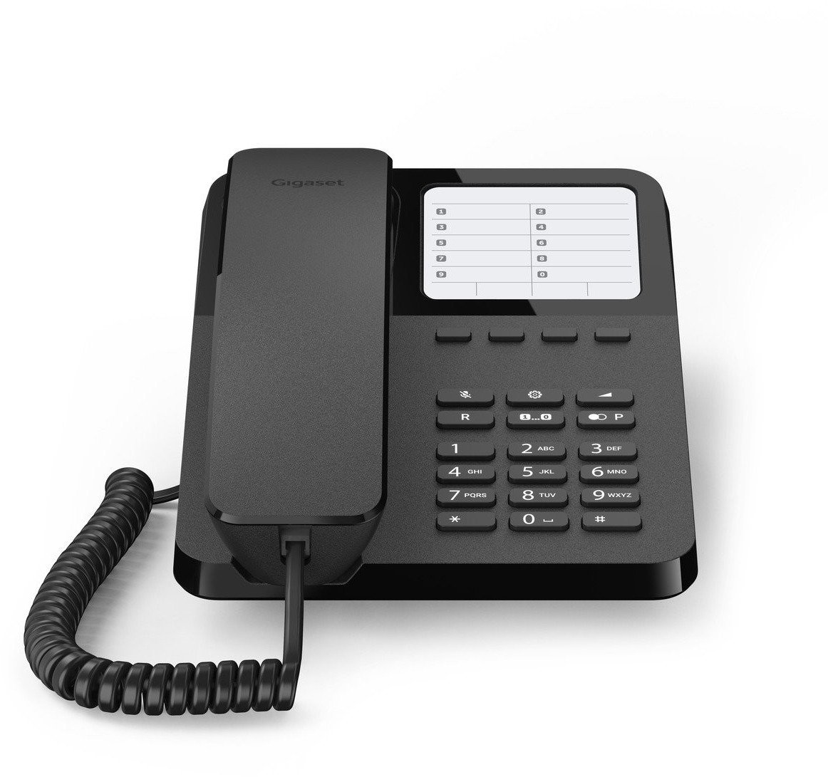 Telefons Gigaset Desk 400 Black |