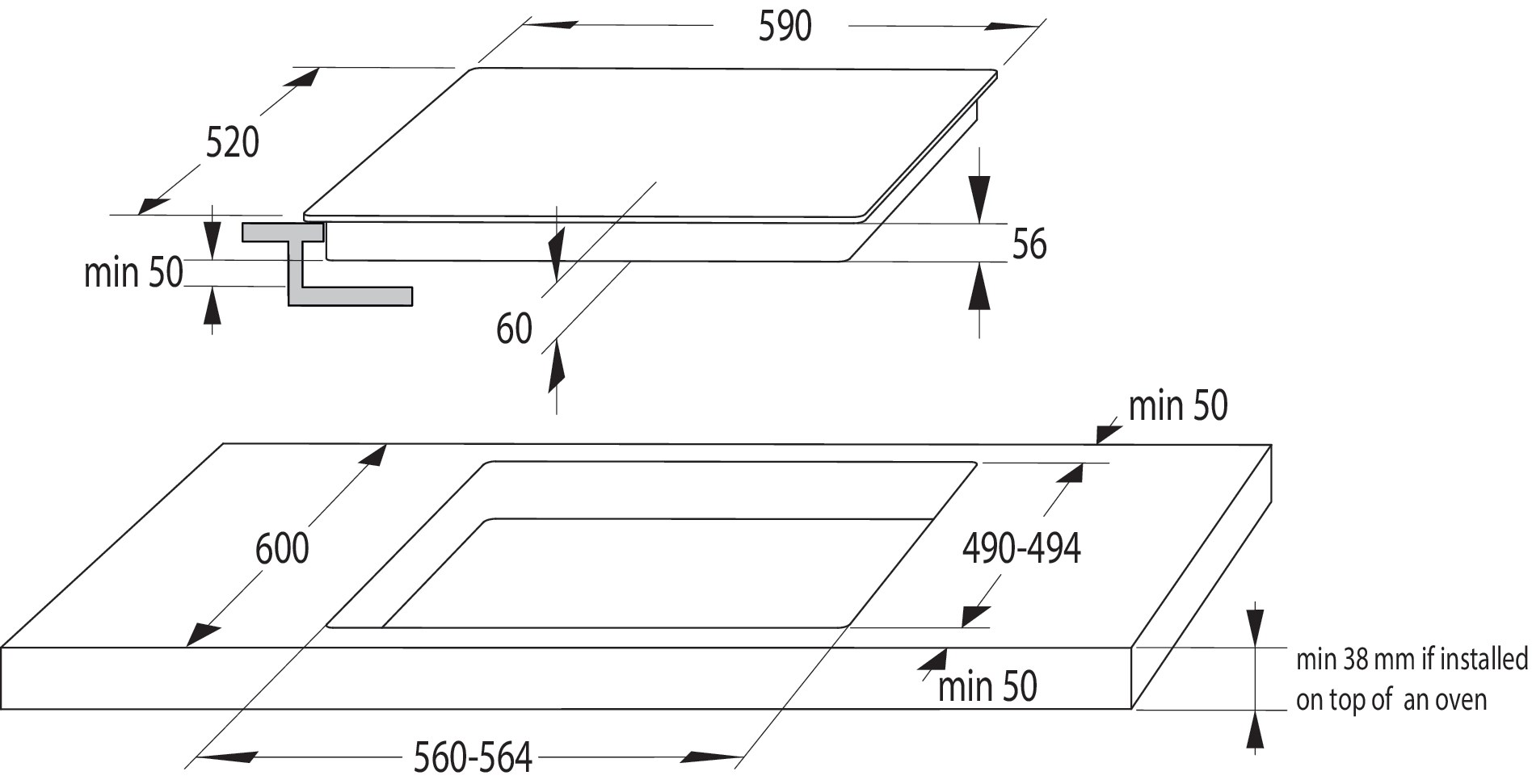 Płyta grzewcza Gorenje GI6401BCE | GI6401BCE