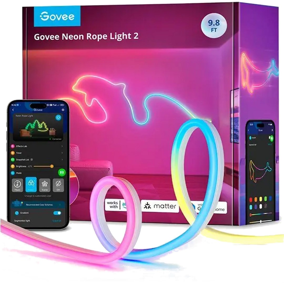 Govee H61D3 Neona LED lente Wi-Fi