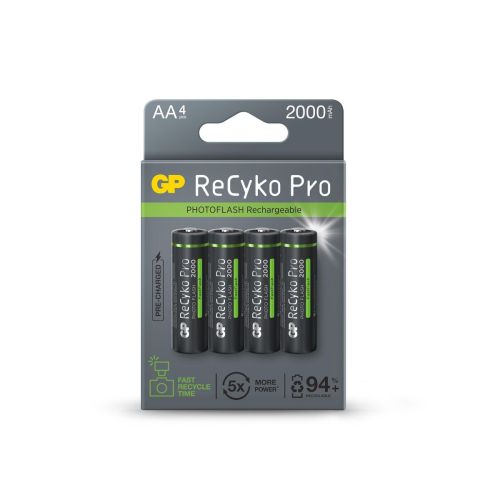GP Battery (AA) Uzlādējamas baterijas RECYKO+